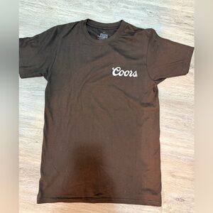 Men’s Brown Coors Logo T-Shirt
